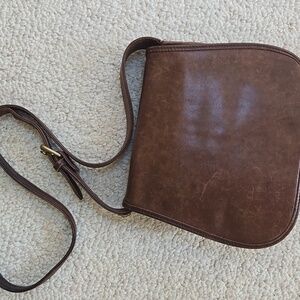Vintage Leather Crossbody Bag. EUC!